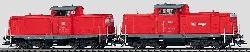 Diesellokomotiven in Doppeltra