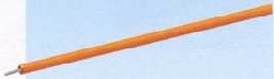 1-poliges Kabel orange, 10 m
