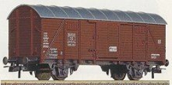 Güterwagen mit Tonnendach DB