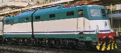 E 636 E-Lok bianco verde FS